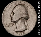 1945 Washington Quarter- Scarce Better Date- No Reserve #L5599