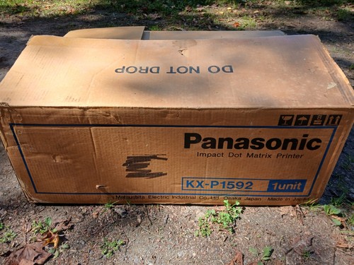 Panasonic KX-P1592 wide Dot Matrix Printer only used for a test page free ship - Picture 1 of 2