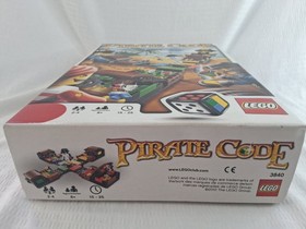 Lego Pirate Code #3840 board game 100% complete with box and instructions