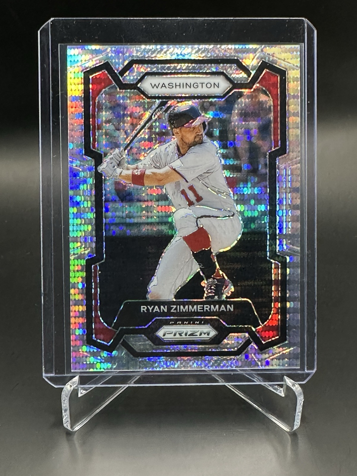 Ryan Zimmerman 2024 Panini Prizm Pulsar /499 Washington Nationals #181