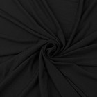 Cotton Spandex Jersey Fabric 12 Oz Solid Colors 2 Yards Black High Quality New