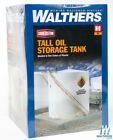New Walthers Tall Oil Storage Tank w/ Berm Kit Ho Scale Train Free Us Ship