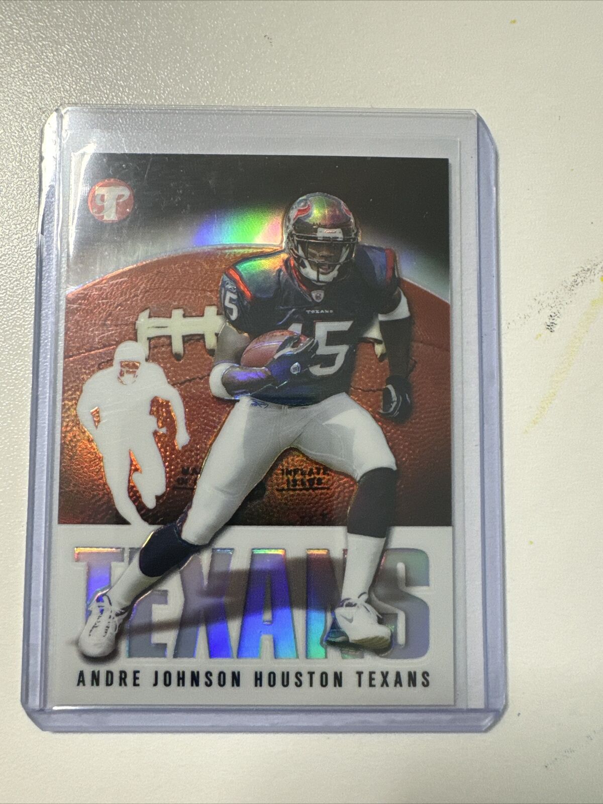 Andre Johnson 2003 Topps Pristine Refractor Rookie HOF #/1449 Texans