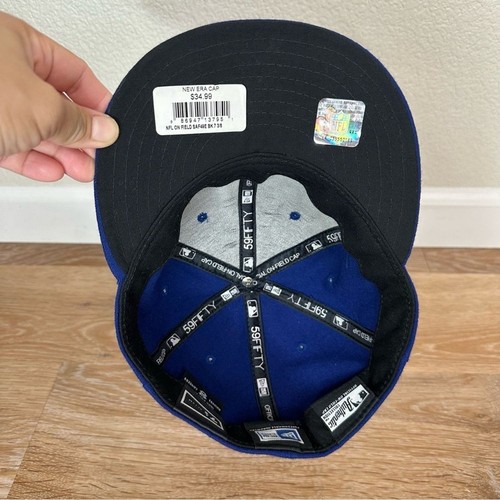 NWT New Era 59Fifty Chicago Cubs Fitted Hat, Size 7 1/4 - Picture 8 of 11