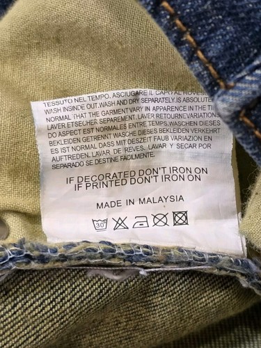 Do Denim Bootcut Flare Jeans Blue Distressed Patched Womens Sz. 26 (30x31) LD005 - Picture 6 of 10
