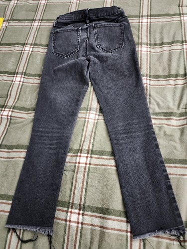 PacSun Super High-Rise Jegging Sz 24 Faded Black Wash Skinny Moms Petite - Picture 13 of 14