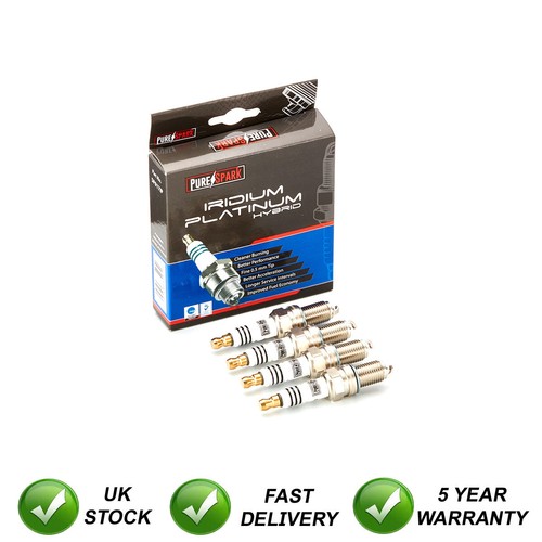 4 bujías de actualización Iridium platinum se adaptan al 500 1.2 (2007-) - Imagen 1 de 2