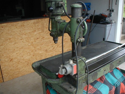 Tischbohrmaschine mit Kreuztisch +Guß Tisch - Bild 4 von 13