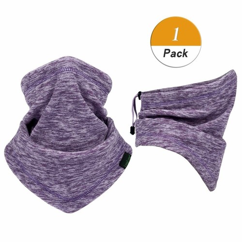 Sciarpa copri maschera viso antivento pile scaldacollo invernale ghetta uomo donna - Foto 89 di 306