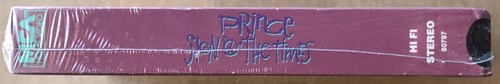 ⚡️Prince in Sign “O” the Times VHS Blockbuster Tape Concert Movie 1987 in shrink - Picture 4 of 6