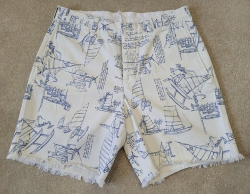 Polo Sport Ralph Lauren Sailboat Button Fly Men's Shorts Size 35 - Picture 2 of 24