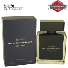 Narciso Rodriguez Bleu Noir Cologne 3.4 oz EDT Spray for Men