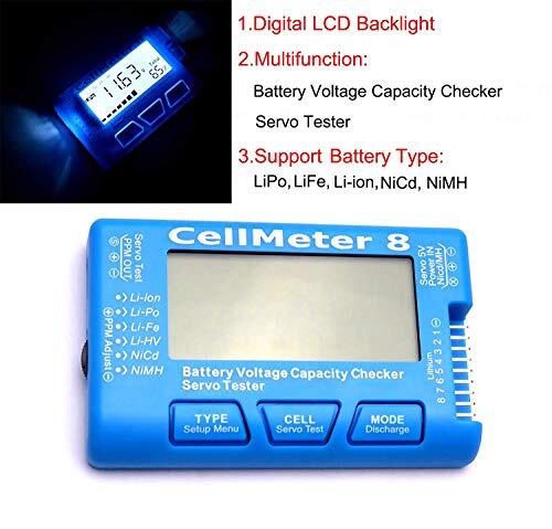 RC CellMeter 8 Digital Batterie Kapazitätsprüfer Lipo Batteriespannungsprüfer f... - Bild 3 von 6