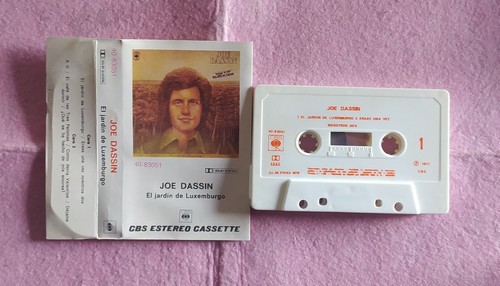 Cassette JOE DASSIN – El Jardín De Luxemburgo - CBS 40-83051 - SPAIN (EX-/EX)