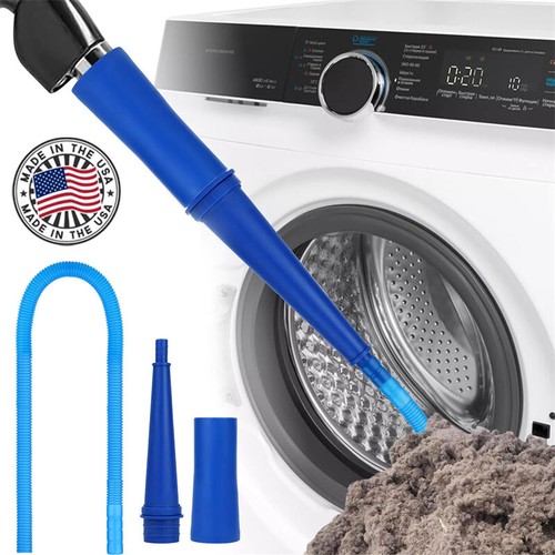 Dryer Vent Cleaner Kit Vacuum Hose Attachment Brush Lint Remover Power Washer - Afbeelding 4 van 17
