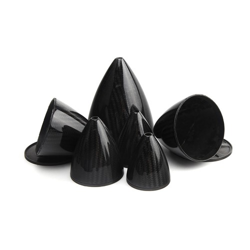2.25inch/57mm Gas RC Airplane Carbon Fiber Spinner Impeller Cover Without Blade - Picture 8 of 14