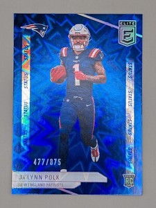 Ja'Lynn Polk  - 2024 Panini Donruss Elite  Rookies Status Explosion 477 /875 RC