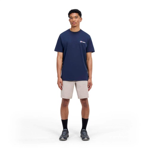 T-shirt uomo Berghaus fronte e retro blu scuro - Foto 4 di 11