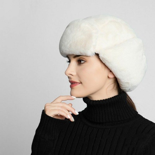 Faux Fur Bomber Hat Russian Warm 