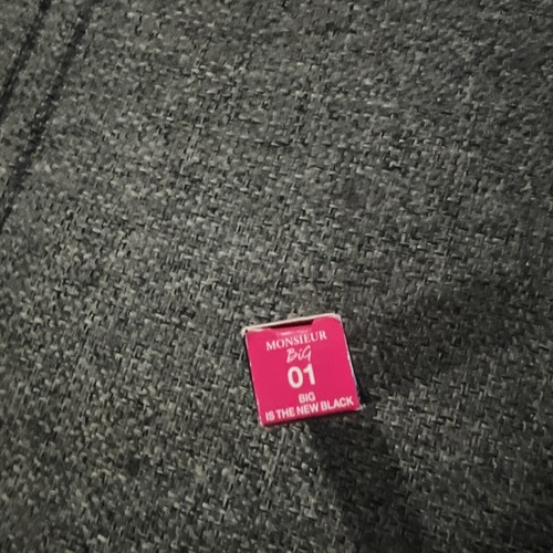 Lancome Monsieur Big Mascara 01 Black Full Size .33 oz / 10 ml NIB - Bild 3 von 3