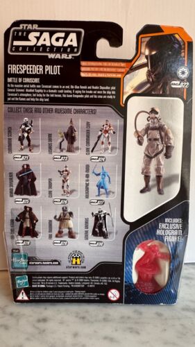 Star Wars The Saga Collection 022 Revenge Of The Sith Firespeeder Pilot Figure - Picture 2 of 2