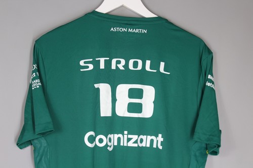 CAMISA ASTON MARTIN FORMULA 1 PELMARK TECKIT MANGA CORTA VERDE HOMBRE L PASEO 18 - Imagen 8 de 8