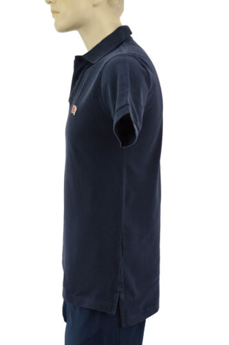 $195 Polo Para Hombre Burberry Azul Británico Negro 100 % Algodón S - Imagen 2 de 4