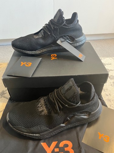 Y-3 Yohji Yamamoto Y3 Adidas Saikou Black Trainers UK 8.5 RRP £320 Rare - Picture 3 of 7