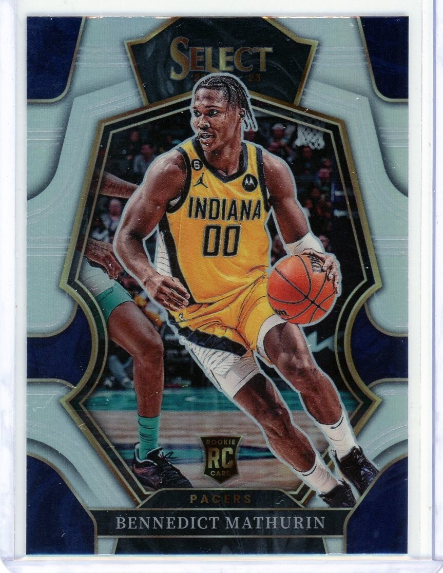 Bennedict Mathurin 2022-23 Select Premier Level Silver Prizm RC