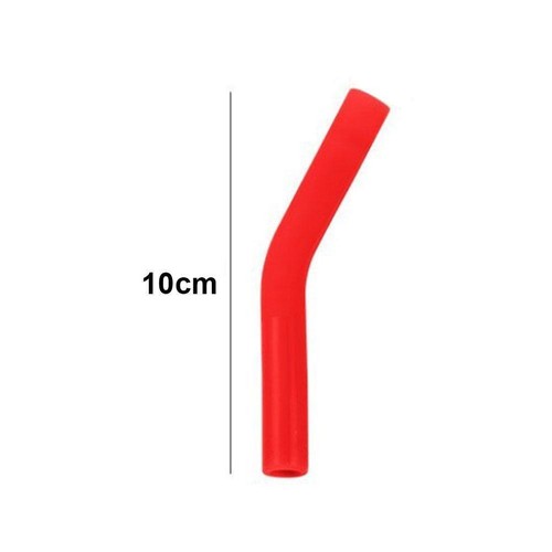 🔥6 Stück Silikon Strohhalmspitzen, lebensmittelechte wiederverwendbare Gummistrohhalme Spitzen für MetalLO0 - Bild 9 von 20