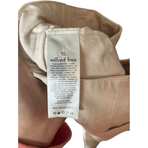 Wilfred Free Aritzia Cream Barrel Leg Jeans Gr. 2 Ballon Wide - Bild 10 von 14