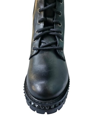 *NEW*STEVE MADDEN Boots Lakewood Leather 15" Tall Women Size 6 Studded - Picture 16 of 20