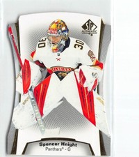 2021-22 SP Authentic Die Cuts #DC16 Spencer Knight
