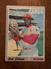 1970 Topps - Bob Gibson #530  VG