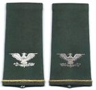 U.S. ARMY  PAIR SLIP-ON RANKS  COLONEL ( COL ) 0-6