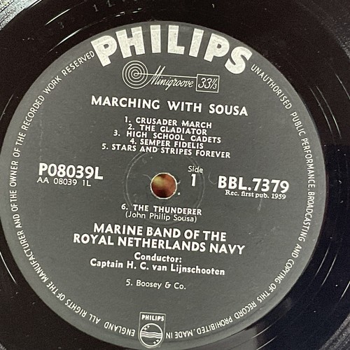 The Marine Band Of The Royal Netherlands Navy Marching With Sousa LN3650 VG - Picture 6 of 6