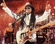 NILE RODGERS SIGNED 8x10 PHOTO CHIC GUITARIST AUTHENTIC AUTOGRAPH COA NILE RODGERS SIGNED 8x10 PHOTO CHIC GUITARIST AUTHENTIC AUTOGRAPH COA
