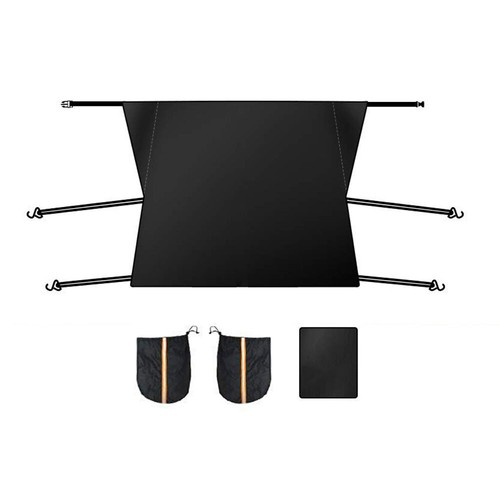 Car Windscreen Cover Sun Shade Shield Snow Ice Dust Frost Protector Accessories - Bild 6 von 11