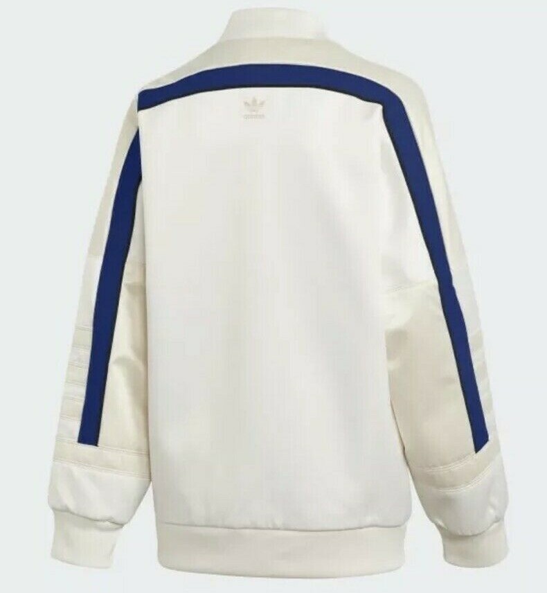 Adidas Originals Womens L Track Jacket Chalk White Solid