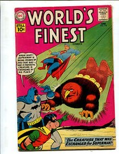 WORLD'S FINEST #118 THE CREATURE THAT WAS EXCHANGED FOR SUPERMAN! (5.0) 1961