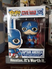 Funko Pop! Marvel Civil War : CAPTAIN AMERICA #125