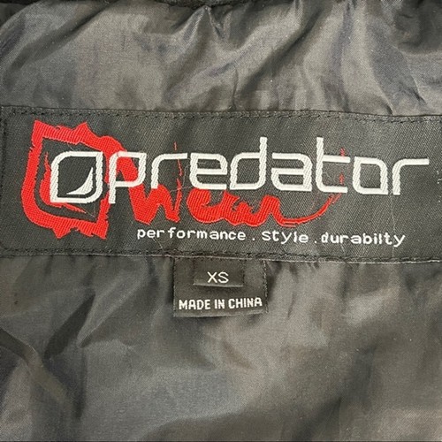 Predator Epic Quilted Full Zip Black Puffer Jacket XS - Picture 4 of 5