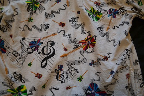 FRIDAY Shirt Men's Bold Eyecatching Joe Browns Guitar Musical Instruments M - Picture 11 of 12