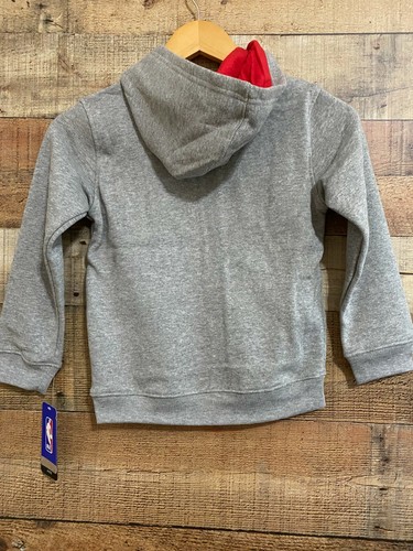 NBA Store Kids & Youth Boys Houston Rockets Zip Fleece Hoodie Gray large - 7 - Picture 3 of 3