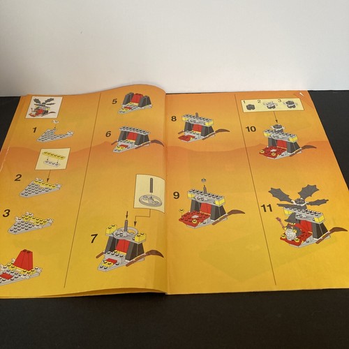 VINTAGE NOTICE LEGO SYSTEM CHEVALIER REF 6087 VRAC KILOS CHÂTEAU DRAGON - Imagen 3 de 17