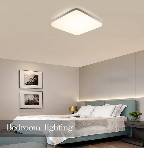 48W Square LED Ceiling Light Down Lights Bathroom Kitchen Living Room Wall Lamp - Picture 2 of 13