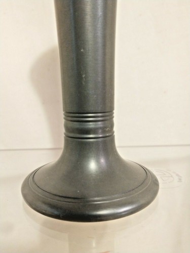 SLENDER BUD VASE ROYAL HOLLAND PEWTER DAALDEROP KMD 5.5” TALL - Picture 5 of 6