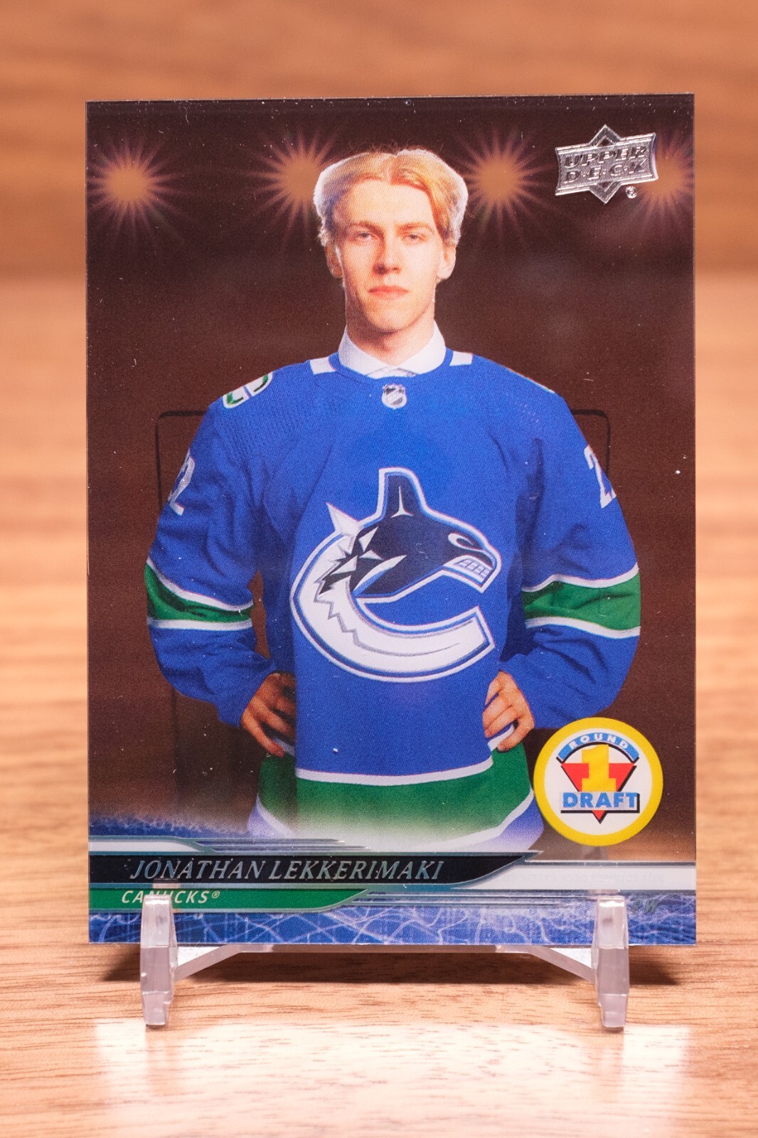 2024-25 Upper Deck 1st Round Rookies Clear Cut #745 Jonathan Lekkerimaki