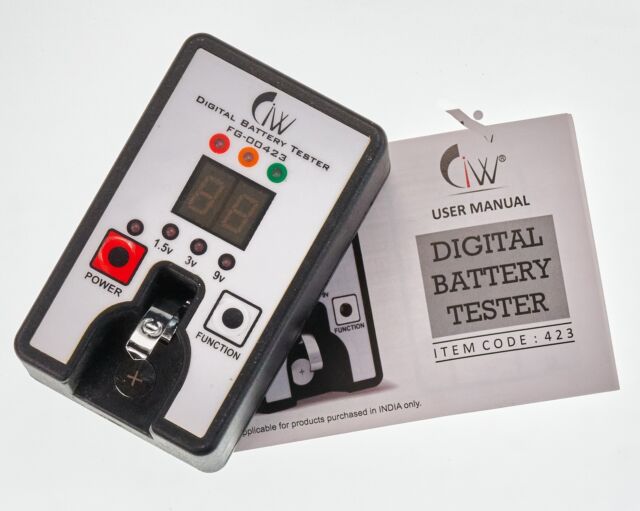 Digital Cell Button Battery Tester Watch Batteries Test Watchmakers Repairs Tool ZV11131 Digital Cell Button Battery Tester Watch Batteries Test Watchmakers Repairs Tool ZV11131