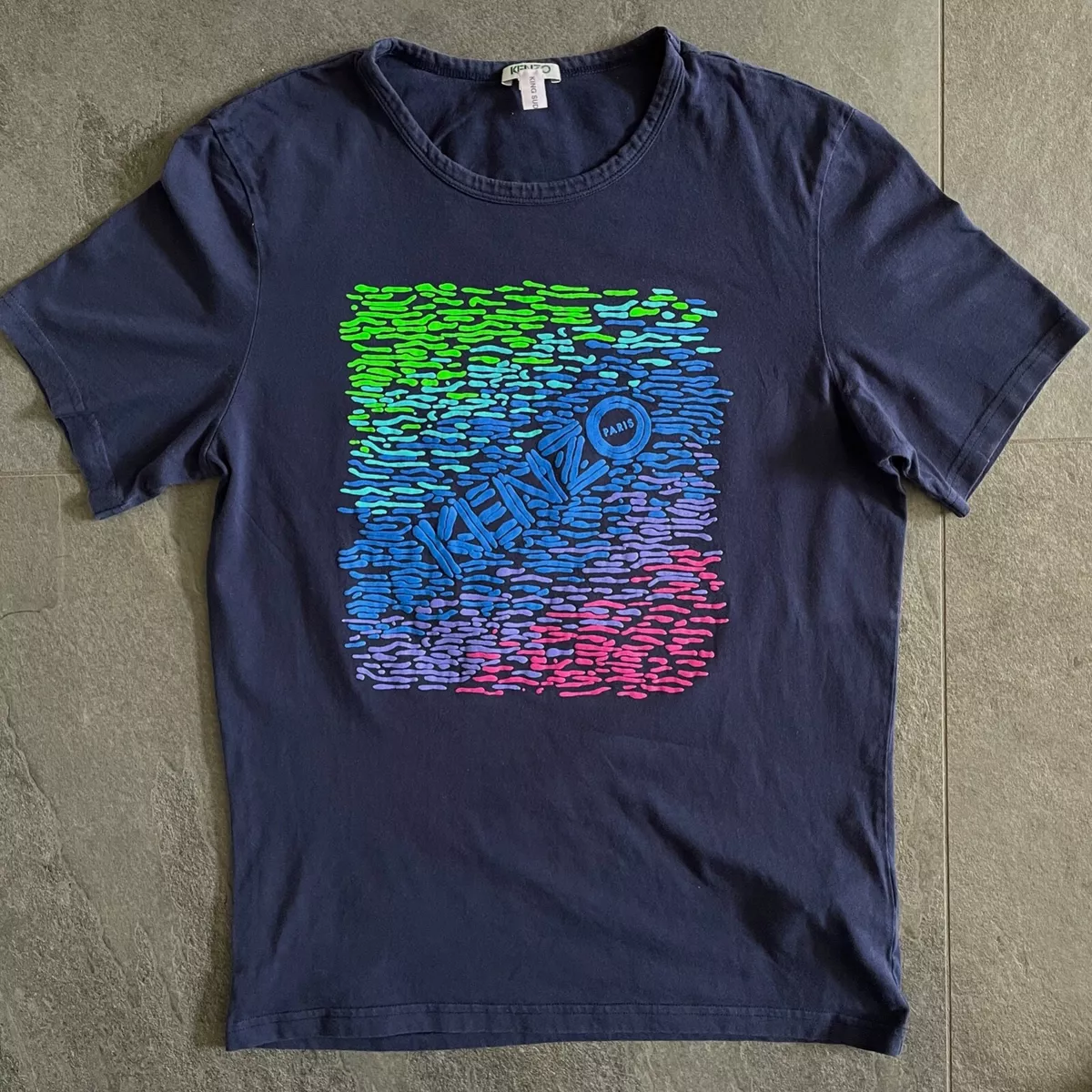Kenzo blue clearance shirt